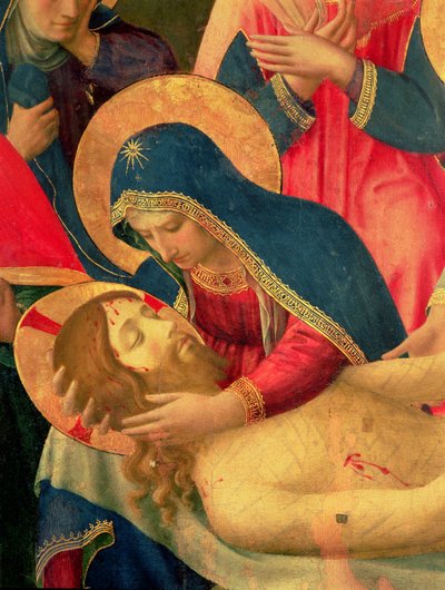 Deposition from the Cross (detail) by Fra Angelico